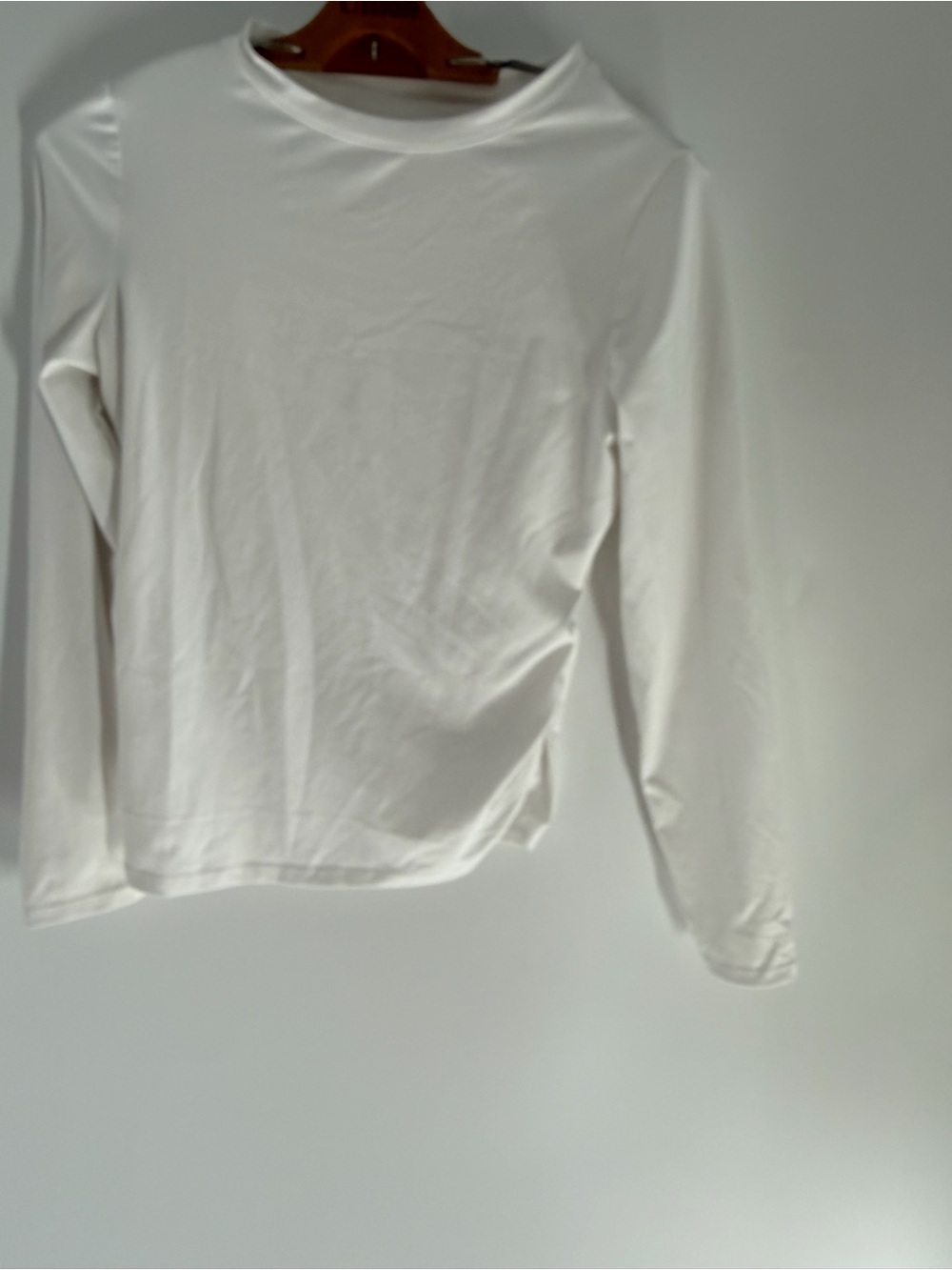 Trendy Queen Soft Light Pink Top - M